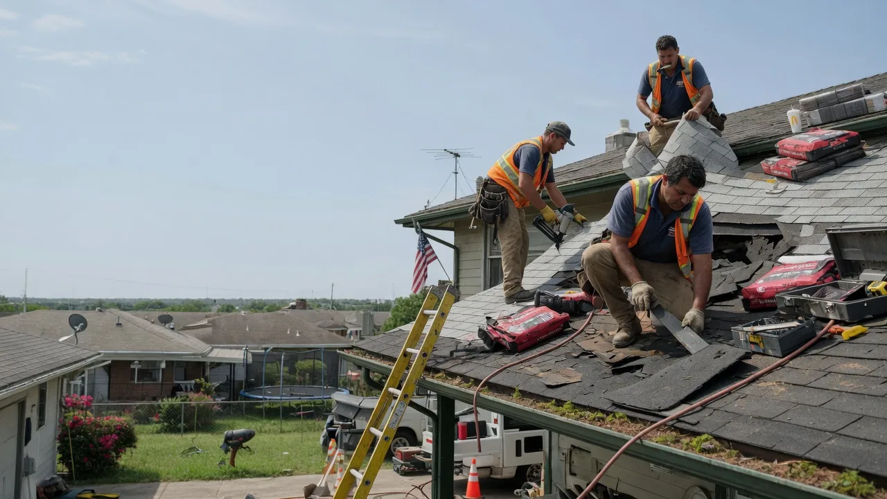Roof Repair in Hoffman, MN near me